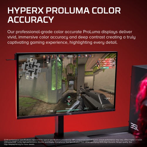 HyperX OMEN OLED 27 inch QHD 500Hz Gaming Monitor - OMEN OLED 27qs