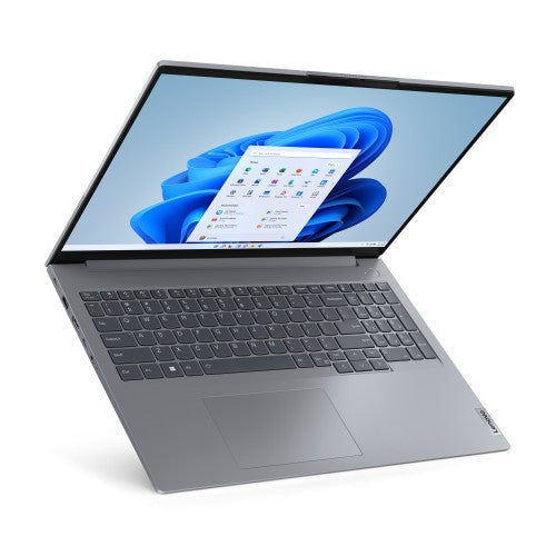 Lenovo ThinkBook 16 G6 IRL Intel® Core™ i5 i5-1335U Laptop 40.6 cm (16") WUXGA 8 GB DDR5-SDRAM 256 GB SSD Wi-Fi 6 (802.11ax) Windows 11 Pro UK English Grey