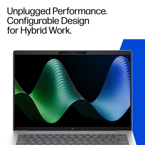 HP EliteBook 6 G2q 14 Next Gen AI Copilot+ PC Snapdragon X2P-64-100 Laptop 35.6 cm (14") WUXGA 32 GB LPDDR5x-SDRAM 512 GB SSD Wi-Fi 7 (802.11be) Windows 11 Pro Silver
