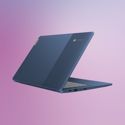 Lenovo IdeaPad Slim 3 Chrome 14M868 MediaTek Kompanio 520 Chromebook 35.6 cm (14") Full HD 4 GB LPDDR4x-SDRAM 128 GB eMMC Wi-Fi 6 (802.11ax) ChromeOS UK English Blue