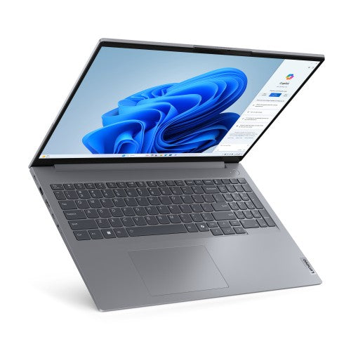 Lenovo ThinkBook 16 G7 ARP AMD Ryzen™ 5 7535HS Laptop 40.6 cm (16") WUXGA 8 GB DDR5-SDRAM 256 GB SSD Wi-Fi 6E (802.11ax) Windows 11 Pro UK English Grey