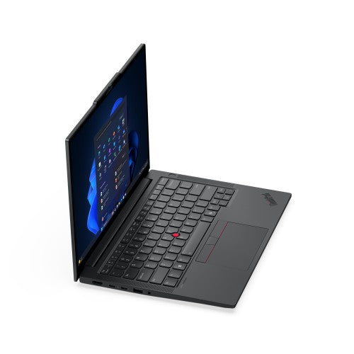Lenovo ThinkPad E14 Gen 7 (Intel) Copilot+ PC Intel Core Ultra 5 226V Laptop 35.6 cm (14") WUXGA 16 GB LPDDR5x-SDRAM 512 GB SSD Wi-Fi 6E (802.11ax) Windows 11 Pro English Black