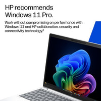 HP DK4U6AT laptop Copilot+ PC Intel Core Ultra 7 33.8 cm (13.3") WUXGA 32 GB LPDDR5x-SDRAM 512 GB SSD Wi-Fi 7 (802.11be) Windows 11 Pro Silver