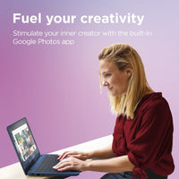 Lenovo IdeaPad Slim 3 Chrome 14M868 MediaTek Kompanio 520 Chromebook 35.6 cm (14") Full HD 4 GB LPDDR4x-SDRAM 128 GB eMMC Wi-Fi 6 (802.11ax) ChromeOS UK English Blue