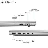 HP EliteBook 6 G1q Next Gen AI PC Wolf Pro Security Edition Copilot+ PC Snapdragon X1-26-100 Laptop 35.6 cm (14") WUXGA 16 GB LPDDR5x-SDRAM 512 GB SSD Wi-Fi 7 (802.11be) Windows 11 Pro Silver