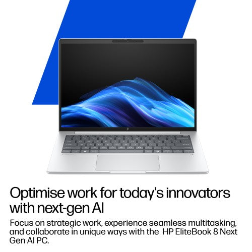 A27B1EA#ABU | HP EliteBook 8 G1a Next Gen AI PC Wolf Pro Security Edition Copilot+ PC AMD Ryzen AI 7 PRO PRO 350 Laptop 40.6 cm (16") WUXGA 64 GB DDR5-SDRAM 1 TB SSD Wi-Fi 7 (802.11be) Windows 11 Pro Silver