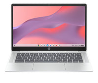 HP Chromebook 14a-nf0005nax Intel® N N100 35.6 cm (14") Full HD 8 GB LPDDR5-SDRAM Wi-Fi 6E (802.11ax) ChromeOS Silver