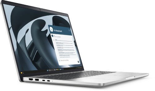 P5DYC | DELL Pro 16 Plus PB16255 Copilot+ PC AMD Ryzen AI 5 PRO PRO 340 Laptop 40.6 cm (16") Full HD+ 16 GB LPDDR5x-SDRAM 512 GB SSD Wi-Fi 7 (802.11be) Windows 11 Pro UK English Platinum, Silver
