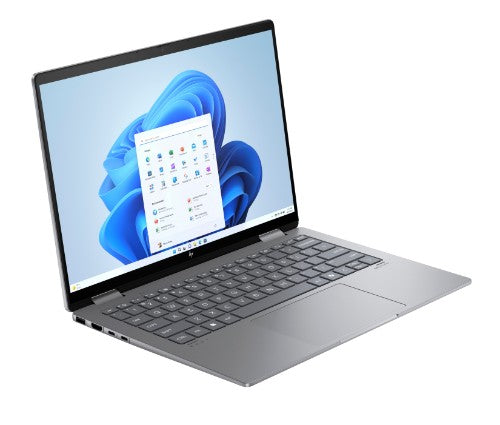 A2RZ8EA#ABU | HP Elite x360 Envy x360 14-fa0004na AMD Ryzen™ 5 8640HS Hybrid (2-in-1) 35.6 cm (14") Touchscreen 2K 16 GB LPDDR5-SDRAM 512 GB SSD Wi-Fi 6E (802.11ax) Windows 11 Home AI PC Silver