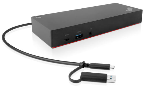 40AF0135EU | Lenovo 40AF0135EU laptop dock/port replicator Wired Black