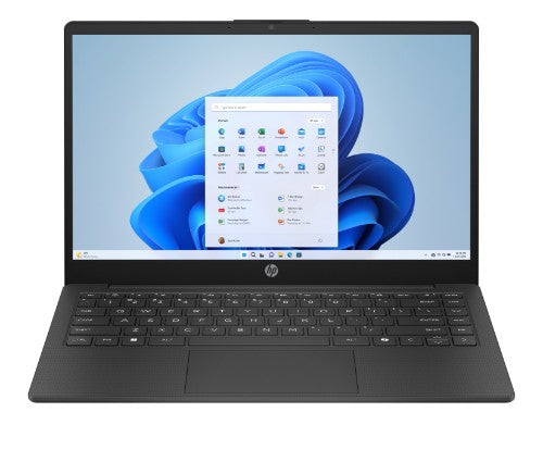 D60F9EA#ABU | HP Laptop 14-ep2001na Intel® N N150 35.6 cm (14") HD 4 GB LPDDR5-SDRAM Wi-Fi 6 (802.11ax) Windows 11 Home Black
