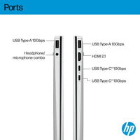 HP OmniBook 7 Aero Laptop Next Gen AI 13-bg1001nax Copilot+ PC 350 33.8 cm (13.3") 2K 16 GB LPDDR5x-SDRAM 1 TB SSD Wi-Fi 6 (802.11ax) Windows 11 Home Silver