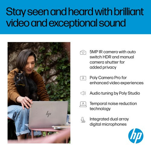 HP OmniBook 7 Laptop AI 16-ay0001nax Intel Core Ultra 7 255H 40.6 cm (16") 2K 32 GB DDR5-SDRAM 1 TB SSD Wi-Fi 6E (802.11ax) Windows 11 Home AI PC Silver