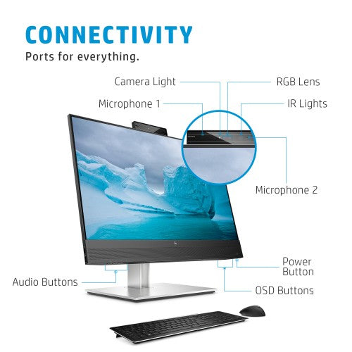 169L0AA#ABU | HP E24mv G4 FHD Conferencing Monitor
