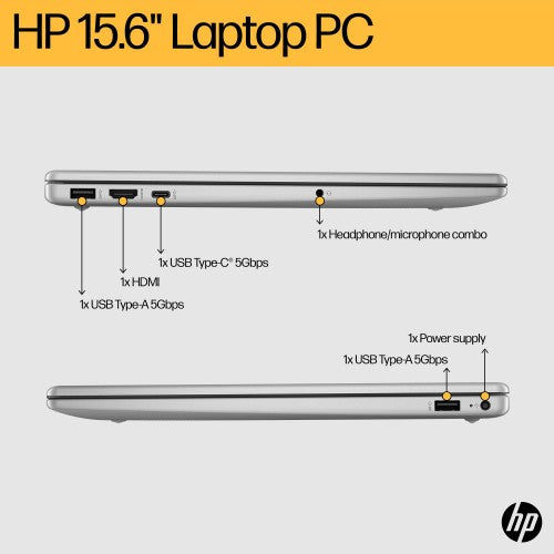 926L4EA#ABU | HP 15-fc0038na AMD Ryzen™ 3 7320U Laptop 39.6 cm (15.6") Full HD 8 GB LPDDR5-SDRAM 256 GB SSD Wi-Fi 6 (802.11ax) Windows 11 Home Black