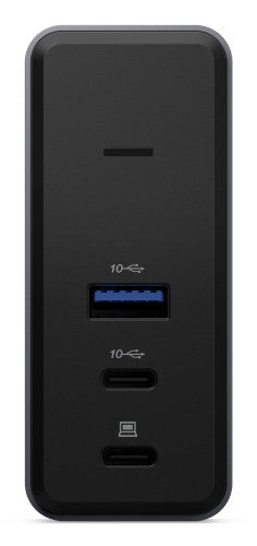 40BD0065UK | Lenovo X9 Charging GaN Dock Wired USB 3.2 Gen 2 (3.1 Gen 2) Type-C Grey