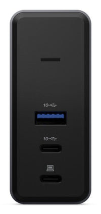 Lenovo X9 Charging GaN Dock Wired USB 3.2 Gen 2 (3.1 Gen 2) Type-C Grey