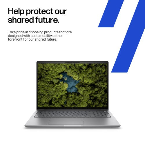 HP ZBook 8 G1i 16 inch Mobile Workstation PC Wolf Pro Security Edition - Data Science Intel Core Ultra 9 285H 40.6 cm (16") 2.5K 64 GB DDR5-SDRAM 1 TB SSD NVIDIA RTX 500 Ada Wi-Fi 7 (802.11be) Windows 11 Pro AI Workstation, AI PC Silver