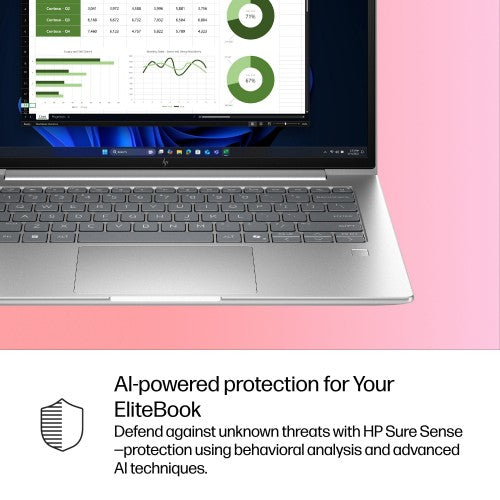 AD2V5ET#ABU | HP EliteBook 6 G1i AI Intel Core Ultra 5 225U Laptop 35.6 cm (14") WUXGA 16 GB DDR5-SDRAM 512 GB SSD Wi-Fi 7 (802.11be) Windows 11 Pro AI PC Silver