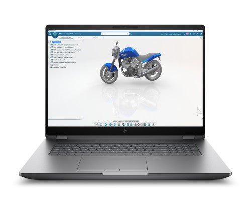 HP ZBook Fury G1i 18 inch Mobile Workstation PC Wolf Pro Security Edition - Data Science Intel Core Ultra 9 285HX 45.7 cm (18") WQXGA 128 GB DDR5-SDRAM 1 TB SSD Wi-Fi 7 (802.11be) Windows 11 Pro AI Workstation, AI PC Silver