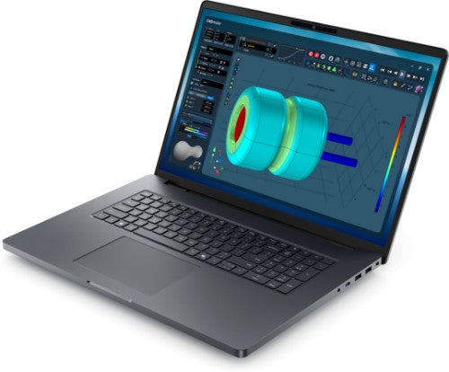 DELL Pro Max 18 Plus MB18250 Intel Core Ultra 7 265HX Mobile workstation 45.7 cm (18") Quad HD+ 32 GB DDR5-SDRAM 1 TB SSD NVIDIA RTX PRO 3000 Blackwell Wi-Fi 7 (802.11be) Windows 11 Pro UK English Black