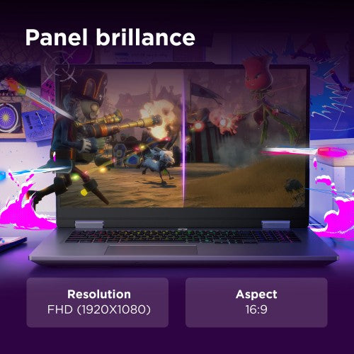 83JH00BYUK | Lenovo LOQ 17IRX10 Intel® Core™ i7 i7-13650HX Laptop 43.9 cm (17.3") Full HD 16 GB DDR5-SDRAM 1 TB SSD NVIDIA GeForce RTX 5060 Wi-Fi 6 (802.11ax) Windows 11 Home English Grey