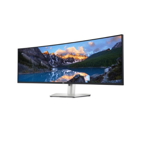 DELL-U4924DW | DELL UltraSharp U4924DW computer monitor 124.5 cm (49") 5120 x 1440 pixels 5K Ultra HD LCD Black, Silver