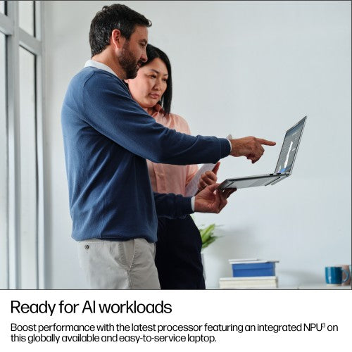 A26X2EA#ABU | HP EliteBook 6 G1i 13 inch Notebook AI PC Wolf Pro Security Edition Intel Core Ultra 7 255U Laptop 33.8 cm (13.3") Touchscreen WUXGA 32 GB DDR5-SDRAM 512 GB SSD Wi-Fi 7 (802.11be) Windows 11 Pro Silver