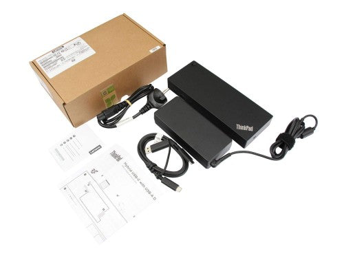 40AF0135EU | Lenovo 40AF0135EU laptop dock/port replicator Wired Black
