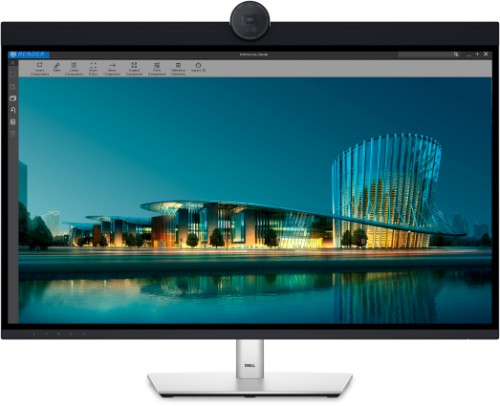 DELL-U3224KBA | DELL UltraSharp U3224KBA computer monitor 80 cm (31.5") 6144 x 3456 pixels 6K Ultra HD LCD Black, Silver