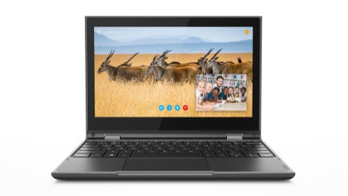 81M9006DUK | Lenovo 300e Windows 2nd Gen Intel® Celeron® N N4120 Hybrid (2-in-1) 29.5 cm (11.6") Touchscreen HD 4 GB LPDDR4-SDRAM 64 GB eMMC Wi-Fi 5 (802.11ac) Windows 10 Pro Education Black
