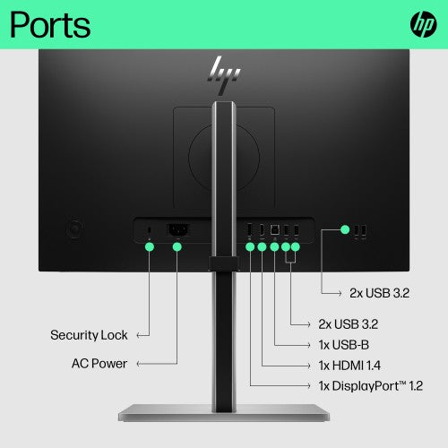 6N4E8AA#ABU | HP E-Series E22 G5 FHD Monitor