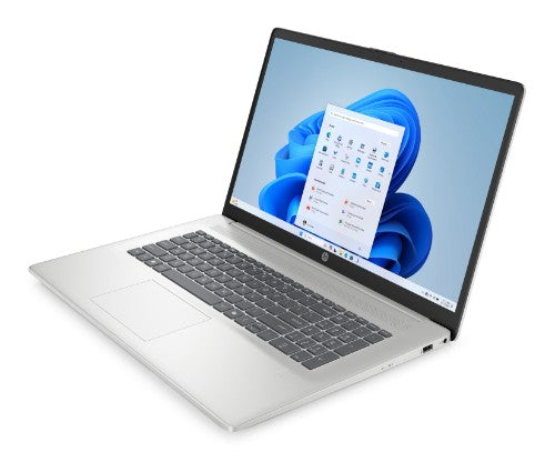 C1LL2EA#ABU | HP 17-cp2008na AMD Ryzen™ 5 7520U Laptop 43.9 cm (17.3") Full HD 8 GB LPDDR5-SDRAM 512 GB SSD Wi-Fi 6 (802.11ax) Windows 11 Home Silver