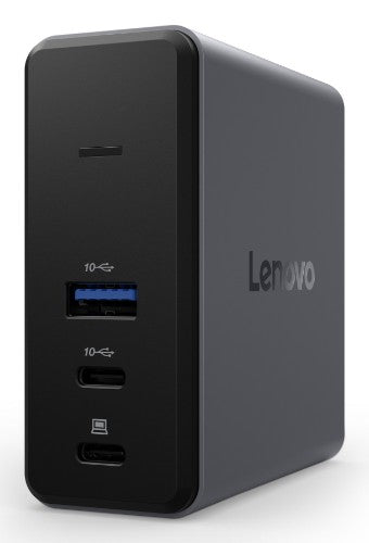 40BD0065UK | Lenovo X9 Charging GaN Dock Wired USB 3.2 Gen 2 (3.1 Gen 2) Type-C Grey
