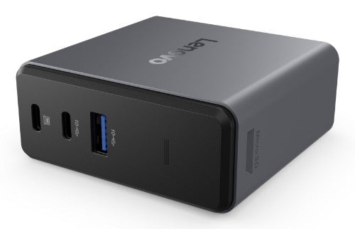 40BD0065UK | Lenovo X9 Charging GaN Dock Wired USB 3.2 Gen 2 (3.1 Gen 2) Type-C Grey