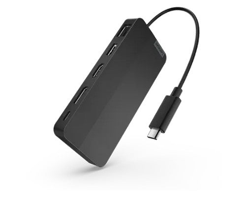 40B90100UK | Lenovo 40B90100UK laptop dock/port replicator Wired USB 3.2 Gen 1 (3.1 Gen 1) Type-C Black