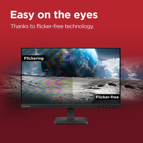 Lenovo 68C2KAC1UK computer monitor 60.5 cm (23.8") 1920 x 1080 pixels Full HD LCD Black