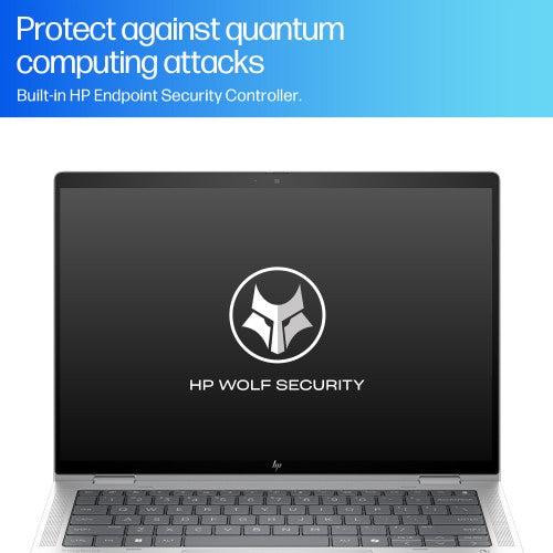 HP EliteBook X Flip G1i 14 Next Gen AI PC Wolf Pro Security Edition Copilot+ PC Intel Core Ultra 7 268V Hybrid (2-in-1) 35.6 cm (14") Touchscreen 2.5K 32 GB LPDDR5x-SDRAM 2 TB SSD Wi-Fi 7 (802.11be) Windows 11 Pro Silver