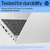 HP ProBook 440 G10 Intel® Core™ i5 i5-1335U Laptop 35.6 cm (14") Full HD 16 GB DDR4-SDRAM 256 GB SSD Wi-Fi 6E (802.11ax) Windows 11 Pro Silver