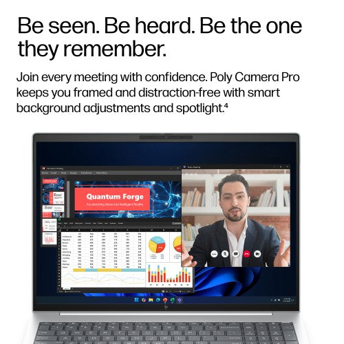 HP EliteBook 8 G2i 16 inch Notebook Next Gen AI PC Wolf Pro Security Edition Intel Core Ultra 5 335 Laptop 40.6 cm (16") WUXGA 32 GB LPDDR5x-SDRAM 512 GB SSD Wi-Fi 7 (802.11be) Windows 11 Pro Silver