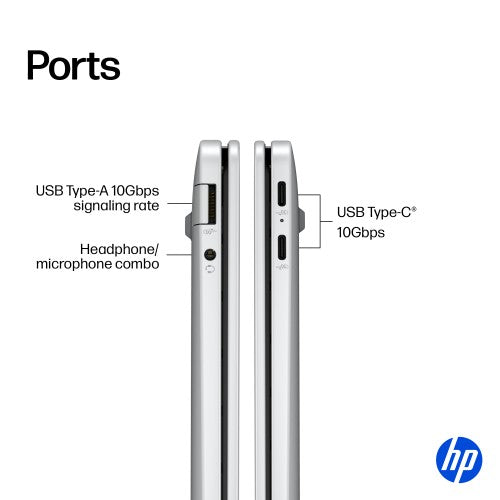 C5ML1EA#ABU | HP OmniBook 5 NGAI OmniBook 5 Next Gen AI 16-bf0001na Copilot+ PC Snapdragon X1P-42-100 Laptop 40.6 cm (16") 2K 32 GB LPDDR5x-SDRAM 1 TB SSD Wi-Fi 6E (802.11ax) Windows 11 Home Silver