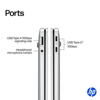 HP OmniBook 5 NGAI OmniBook 5 Next Gen AI 16-bf0001na Copilot+ PC Snapdragon X1P-42-100 Laptop 40.6 cm (16") 2K 32 GB LPDDR5x-SDRAM 1 TB SSD Wi-Fi 6E (802.11ax) Windows 11 Home Silver