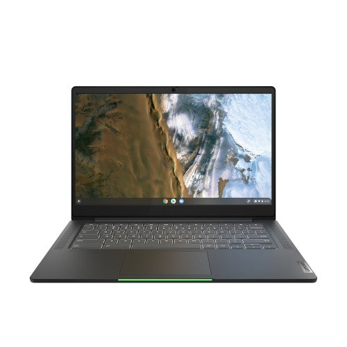 82M8000BUK | Lenovo IdeaPad 5 Chrome 14ITL6 Intel® Pentium® Gold 7505 Chromebook 35.6 cm (14") Full HD 4 GB LPDDR4x-SDRAM 128 GB SSD Wi-Fi 6 (802.11ax) ChromeOS UK English Grey