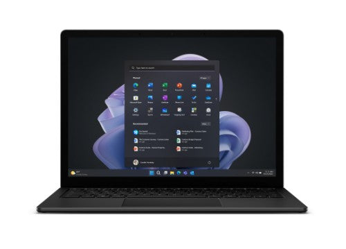 R7B-00027S | Microsoft Surface Laptop 5 Intel® Core™ i5 i5-1245U 34.3 cm (13.5") Touchscreen 16 GB LPDDR5x-SDRAM 256 GB SSD Wi-Fi 6 (802.11ax) Windows 10 Pro Black