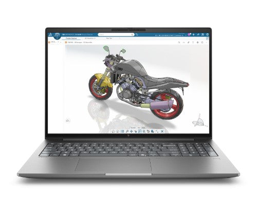 E0EU6EA#ABU | HP E0EU6EA laptop Copilot+ PC Intel Core Ultra 7 40.6 cm (16") 2.5K 32 GB DDR5-SDRAM 1 TB SSD NVIDIA RTX PRO 1000 Blackwell Wi-Fi 7 (802.11be) Windows 11 Pro AI Workstation, AI PC Silver