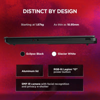 Lenovo Legion 5 15AGP11 Copilot+ PC AMD Ryzen™ AI 7 450 Laptop 38.9 cm (15.3") WQXGA 32 GB DDR5-SDRAM 1 TB SSD NVIDIA GeForce RTX 5060 Wi-Fi 7 (802.11be) Windows 11 Home English Black