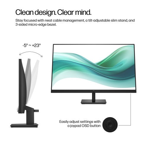 B0CG3UT#ABU | HP Series 3 Pro 27 inch FHD Monitor - 327pf