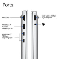 HP OmniBook 3 Laptop Next Gen AI 16-bv0002nax Copilot+ PC AMD Ryzen™ AI 7 445 40.6 cm (16") 2K 16 GB DDR5-SDRAM 512 GB SSD Wi-Fi 6 (802.11ax) Windows 11 Home Grey, Silver