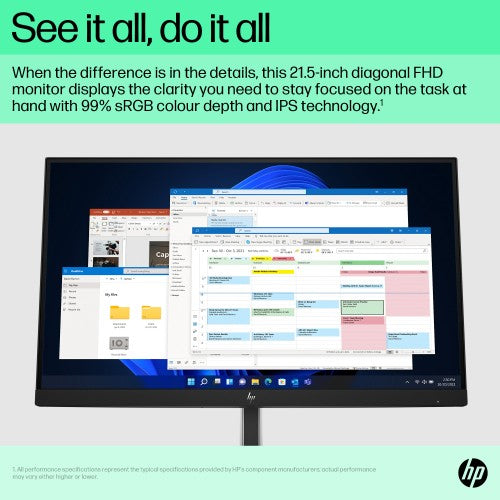 6N4E8AA#ABU | HP E-Series E22 G5 FHD Monitor