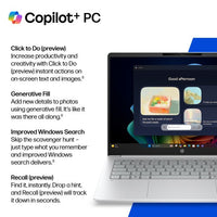HP OmniBook 3 Laptop Next Gen AI 16-bz0004nax Copilot+ PC Snapdragon X1-26-100 40.6 cm (16") 2K 16 GB LPDDR5x-SDRAM 512 GB SSD Wi-Fi 6E (802.11ax) Windows 11 Home Blue